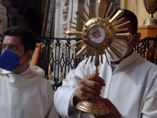 Reliquias de San Juan Pablo II llegan a Guanajuato Capital