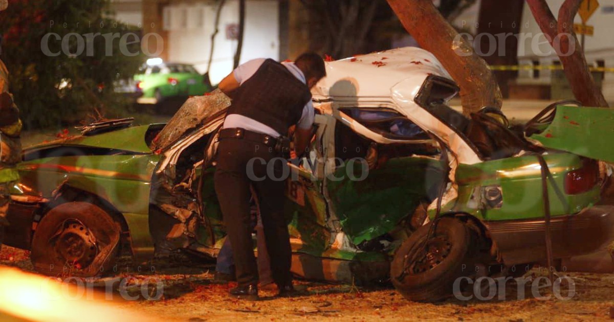 Conductor en estado de ebriedad choca con un taxi y mata al chofer en León