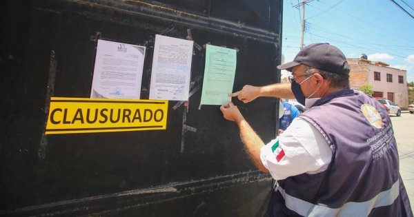 Clausuran recinto de eventos clandestinos en San José Iturbide