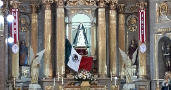 Celebran 100° aniversario de la coronación de la Virgen de la Soledad en Irapuato