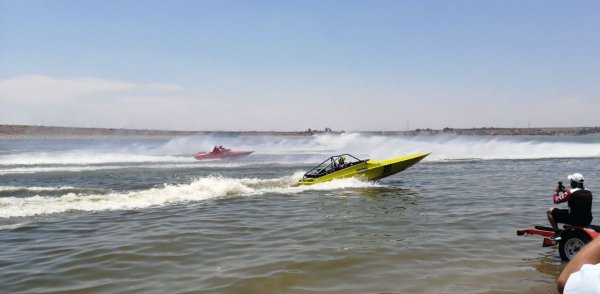 Dan arranque a Gran Premio Motonáutica en Presa de la Purísima