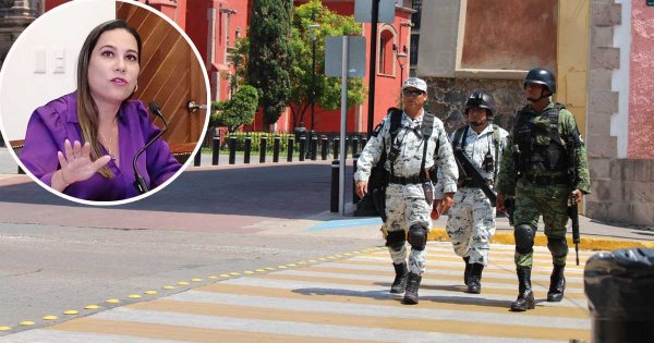 Lorena Alfaro desestima retirar Guardia Nacional de El Copal en Irapuato