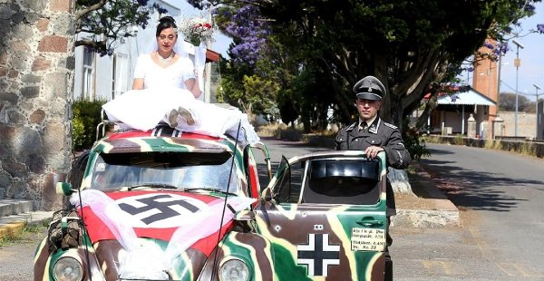 Boda con temática nazi en Tlaxcala causa polémica e indignación en redes sociales