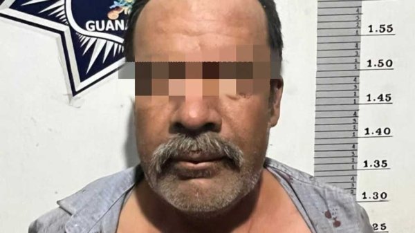 Detienen a capitalino por atacar a su esposa con un cuchillo en Guanajuato