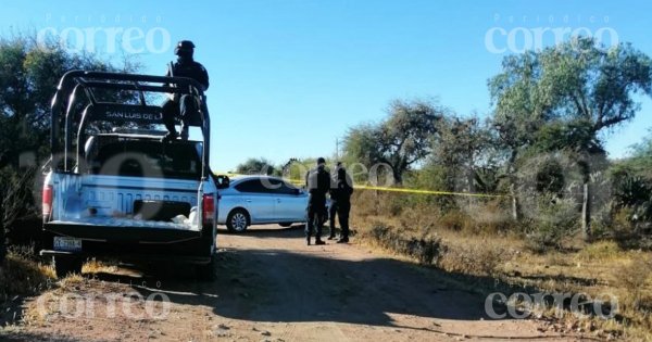 Encuentran cadáver con impactos de bala en San Luis de la Paz