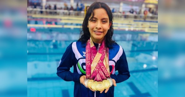 Imparable: Ximena Pérez gana 6 medallas para Guanajuato en los juegos CONADE 2022