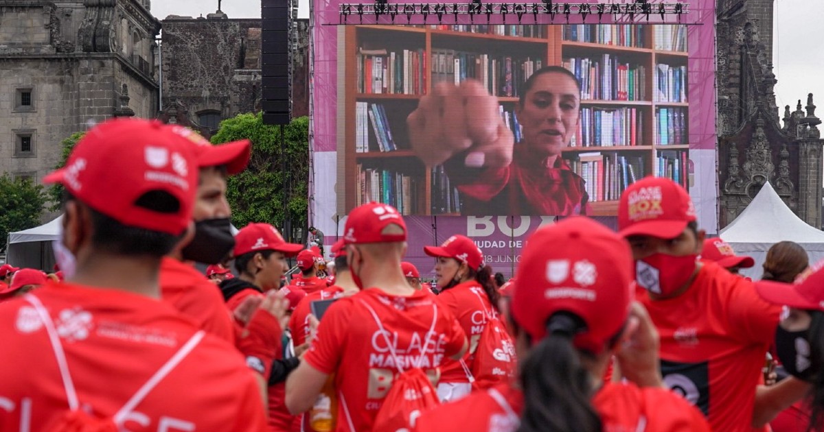 Miles de capitalinos rompen el récord de la clase de box más grande del mundo