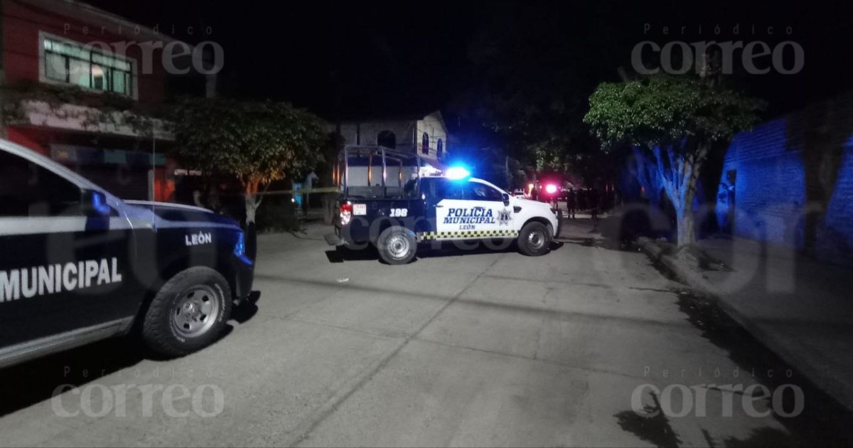 Balacean a dos hombres en la colonia Santa Rita en León