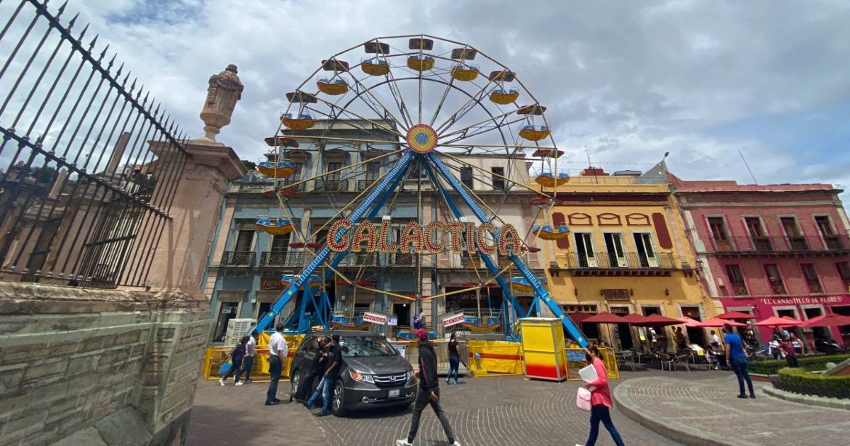 INAH da 48 horas para entregar el proyecto de la rueda de la fortuna en Guanajuato