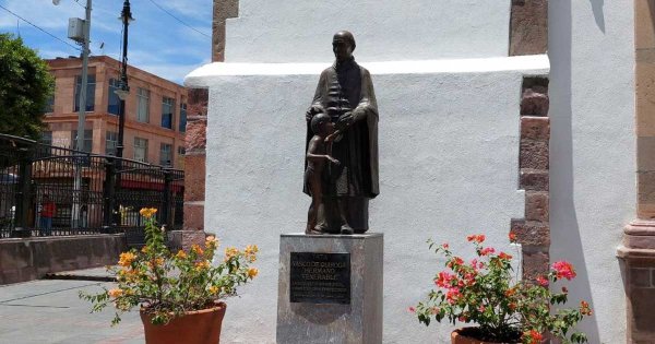 Intentan robarse escultura Vasco de Quiroga en santuario de Salamanca