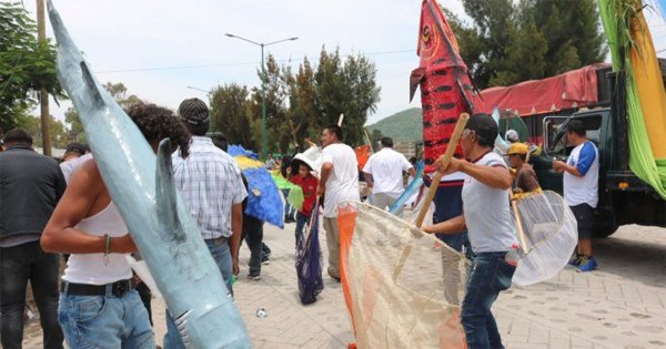 ‘La Chumana’, la tradicional danza de los pescadores en Acámbaro