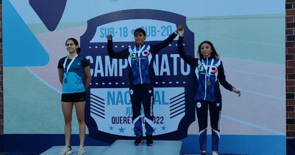 Otro triunfo para Sabrina Salcedo: logra el oro en Querétaro en los 1500 metros