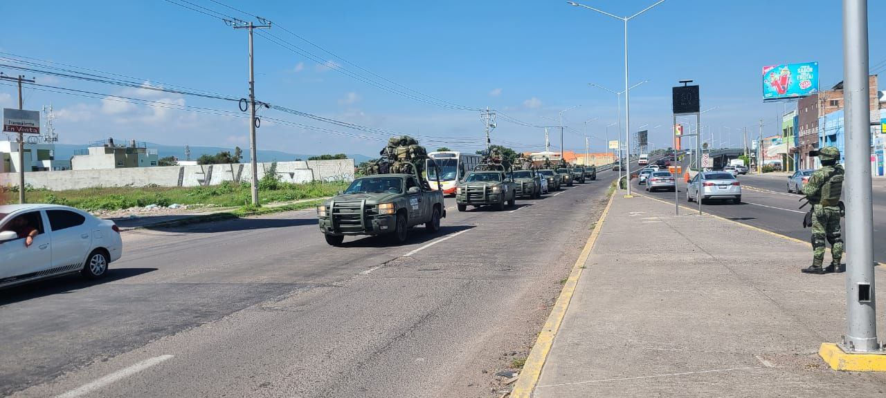 Llegan mil elementos del Ejército a Guanajuato para relevos en 7 municipios