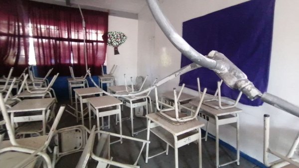 Alumnos de primaria en La Cruz, Celaya tomarán clases en la iglesia un año más