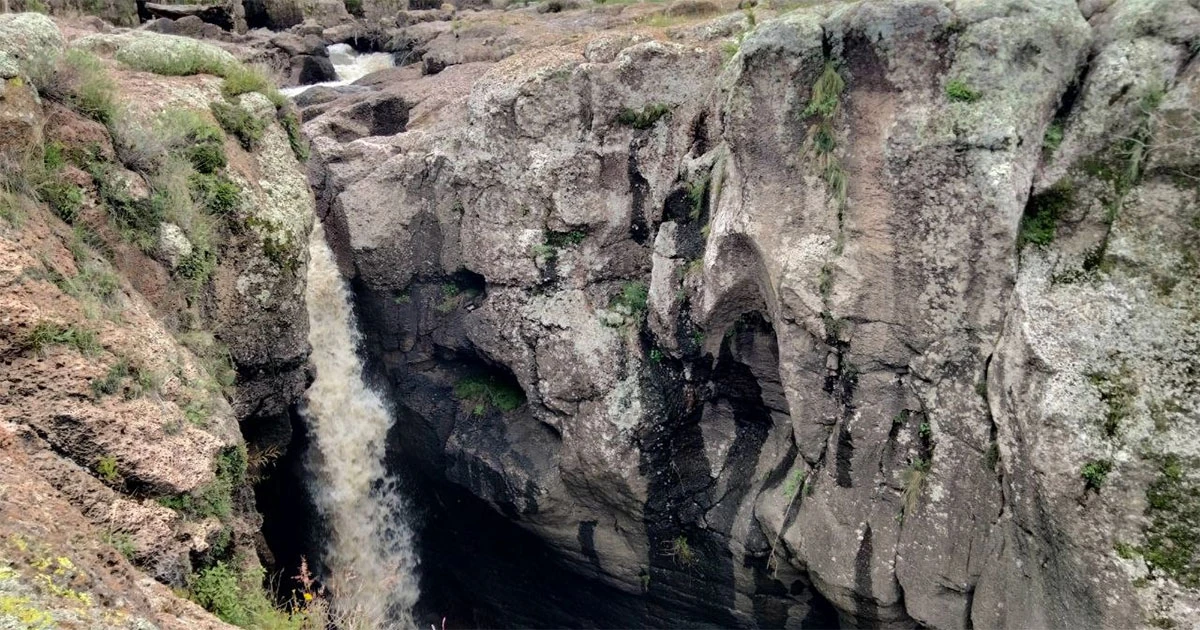 Un paraíso escondido: Salto de Ibarra en Ocampo recupera su cascada con las lluvias