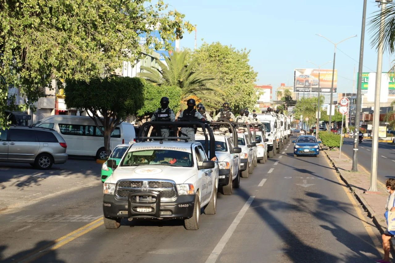 Arriban más de 500 elementos de la Guardia Nacional para reforzar seguridad en Guanajuato