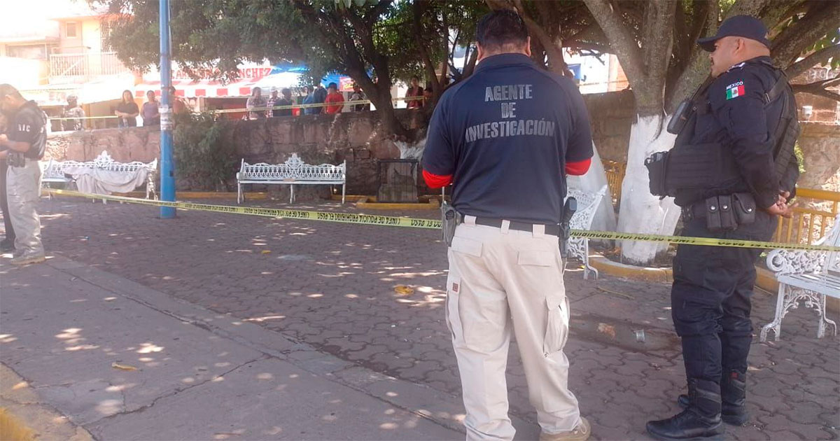 Mujer mayor muere en la vía pública en Santa Ana Pacueco en Pénjamo