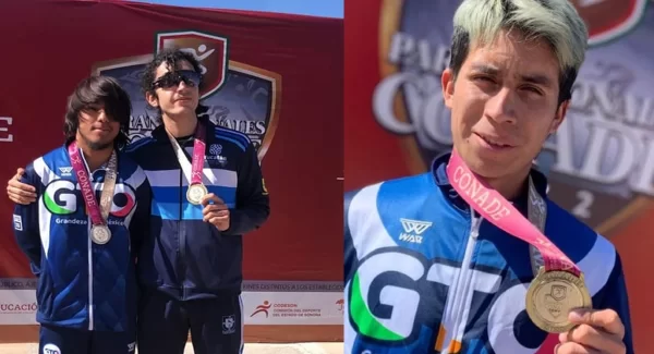 Jan Vázquez y Christian Olivares traen el oro a Guanajuato de los Juegos Paranacionales