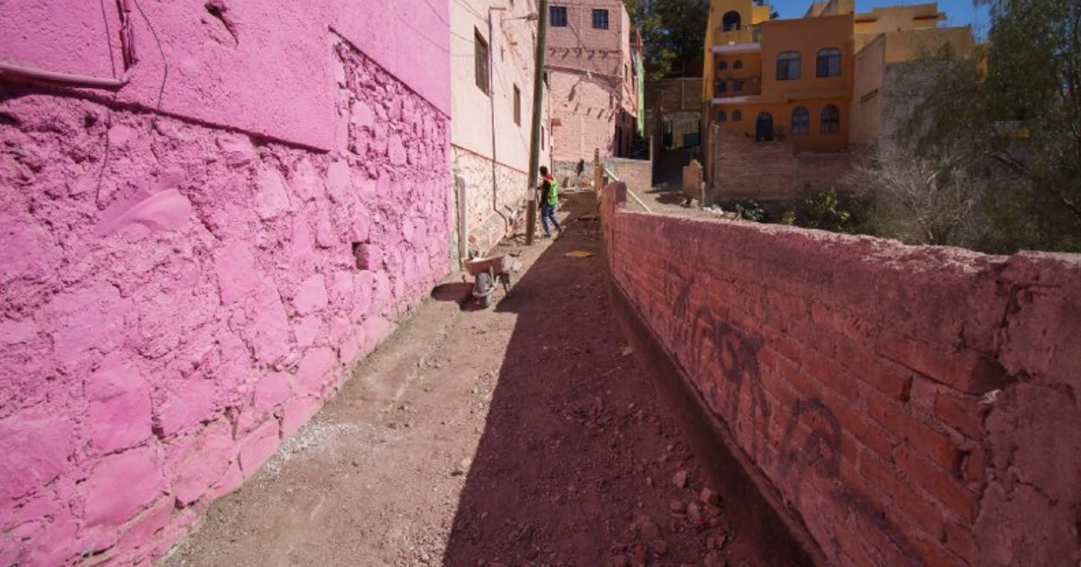 Alcaldía de Guanajuato invierte 15 mdp en conservación de 10 callejones