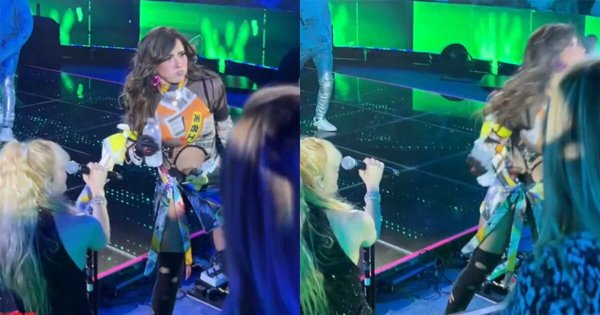 Video Viral: Gloria Trevi escupe a fans y la comparan con Peso Pluma