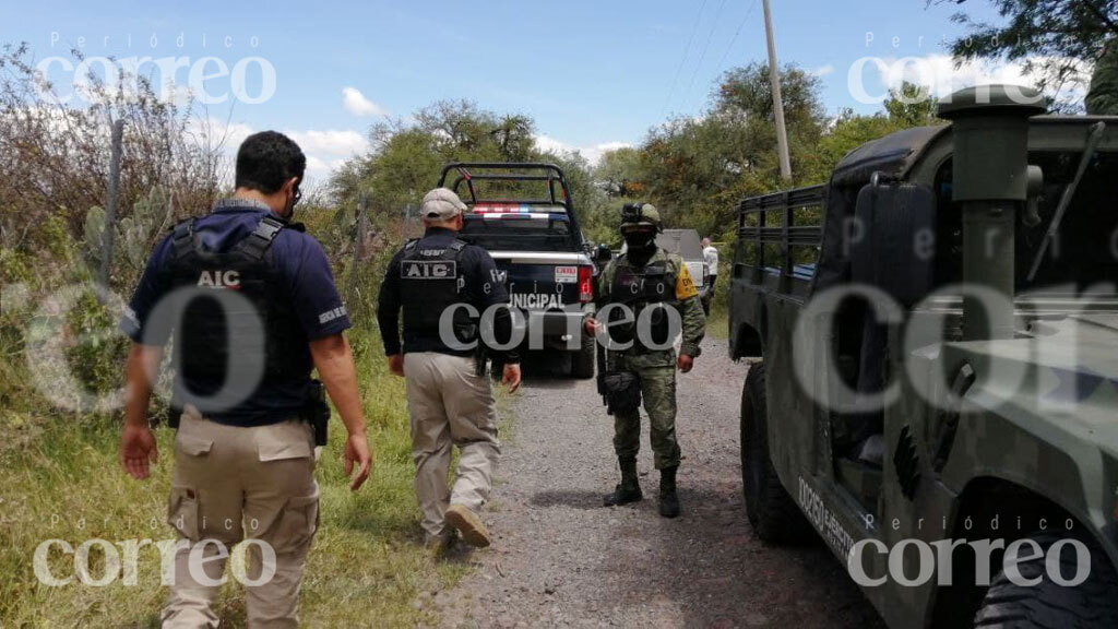 Descubren un cuerpo putrefacto en la comunidad de Los Ramírez en León