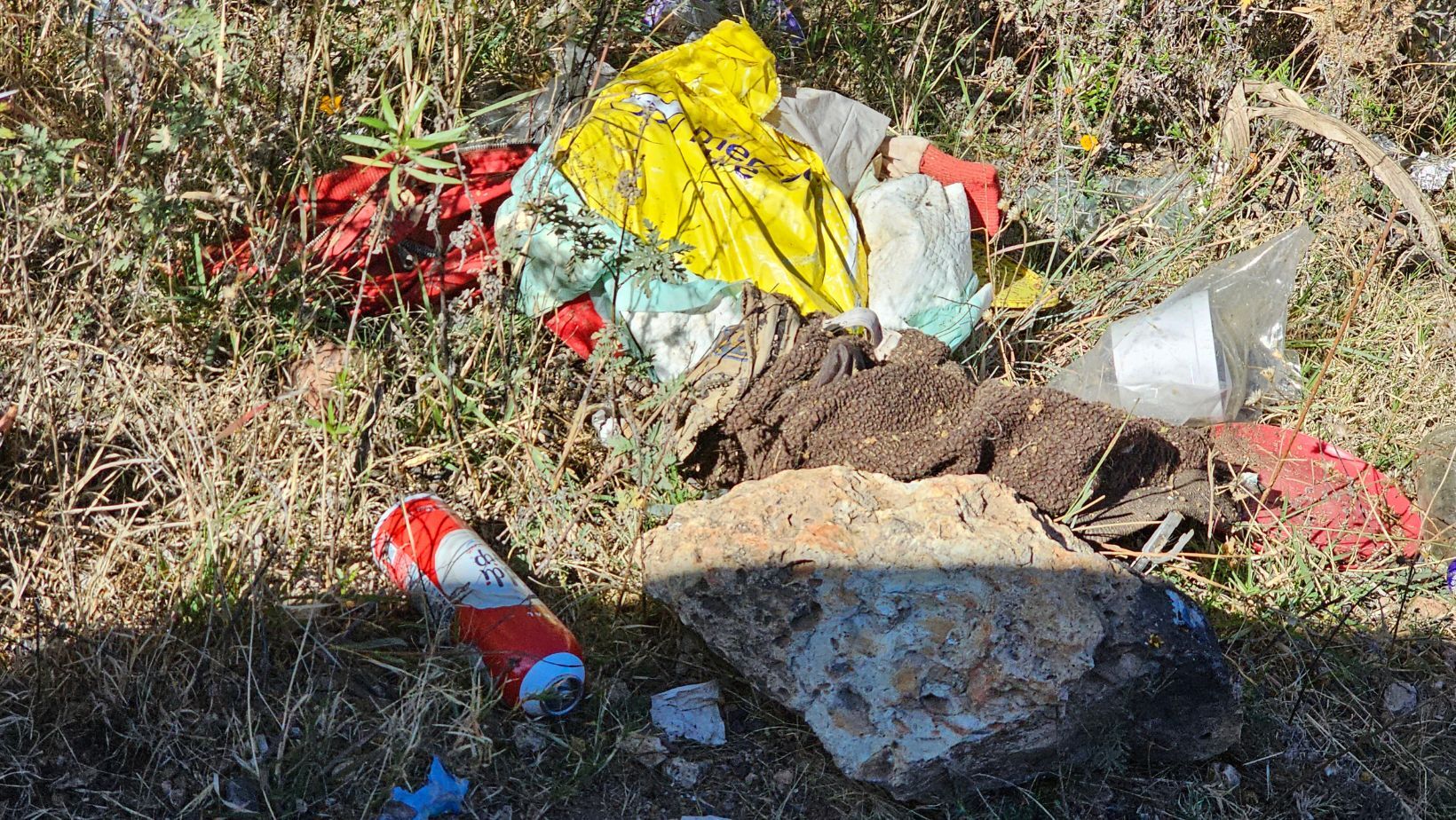 Visitantes de la Sierra de Pénjamo inundan zonas naturales con basura