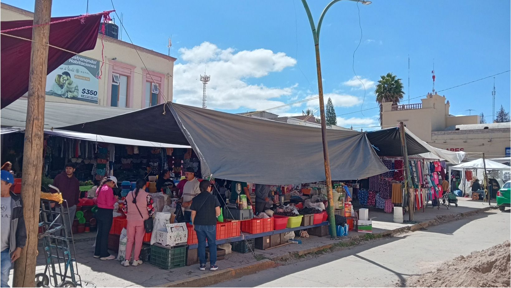 Comerciantes exigen entrega del mercado de San José Iturbide antes del 7 de octubre