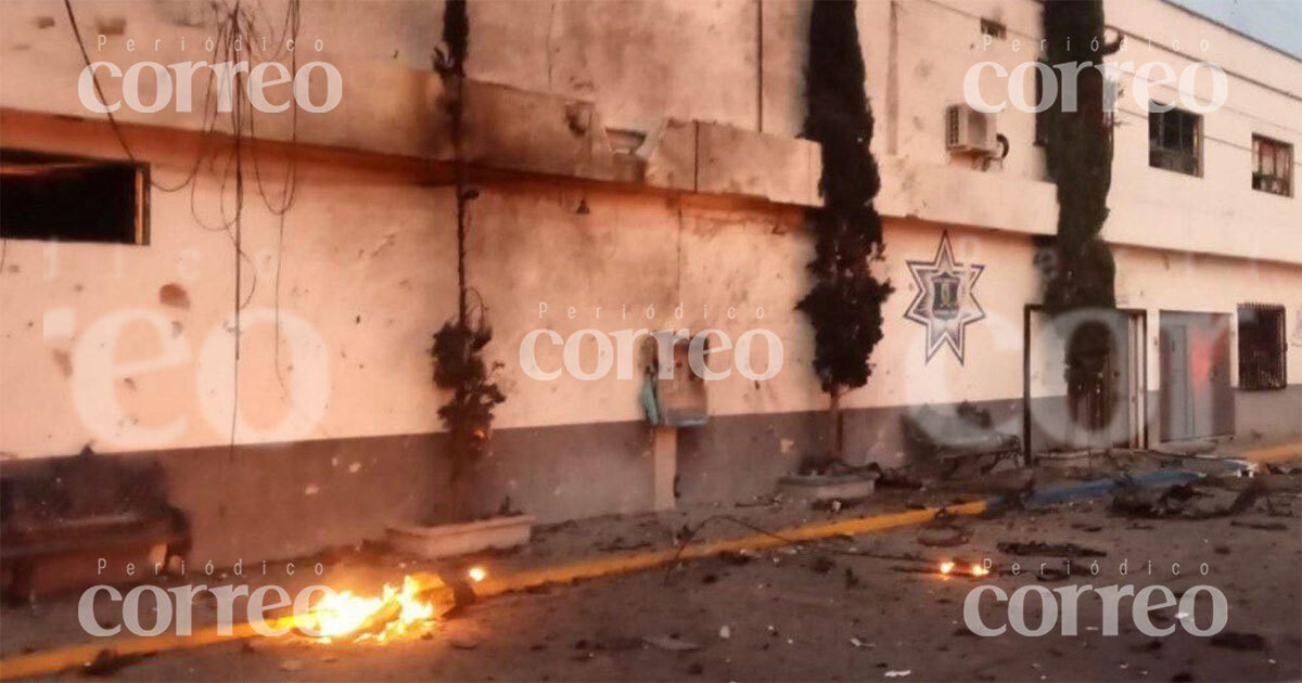 Explosión de coche bomba en Acámbaro deja tres policías heridos frente a Seguridad Pública