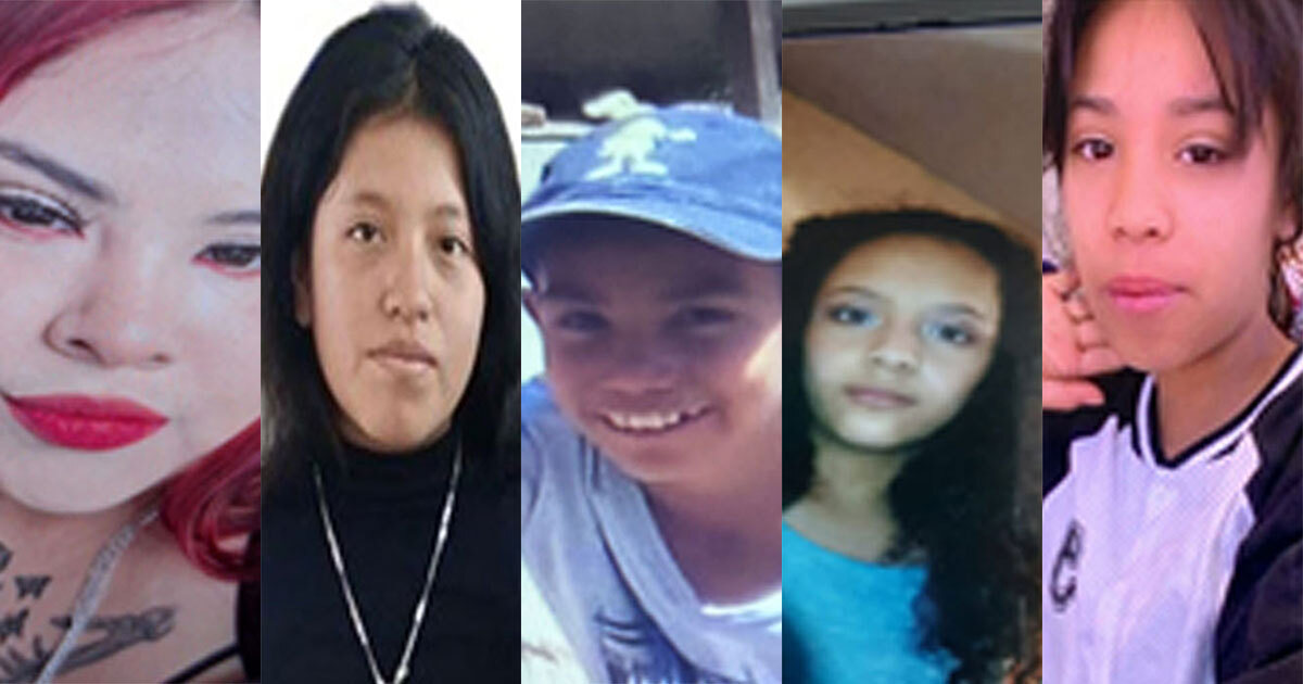 Buscan a Paulina, Diana, Miguel, Nubia y Brenda, adolescentes desaparecidos en Guanajuato