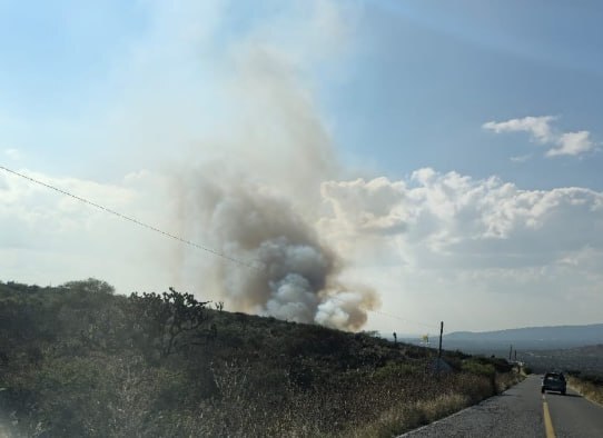 Se indencia basurero en San Luis de la Paz ¿qué ocurrió? 