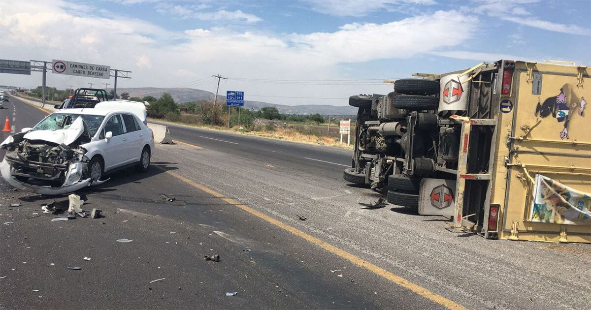 ¡Cuidado! Esta carretera de Guanajuato tiene varios tramos peligrosos y un alto índice de accidentes