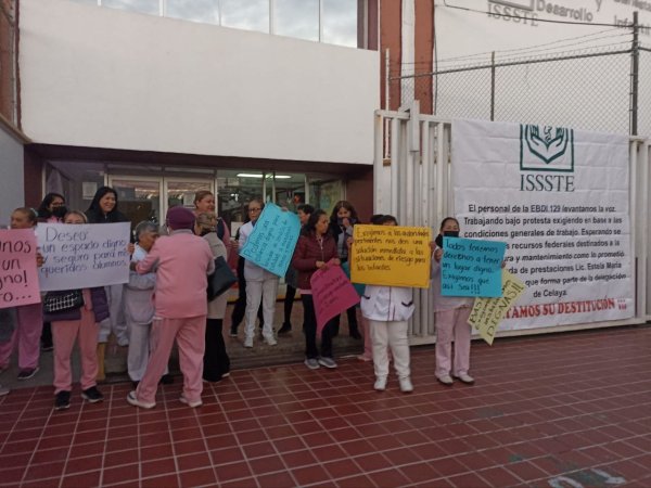 Padres exigen reanudar atención en guardería del ISSSTE en Irapuato y urgen rehabilitación