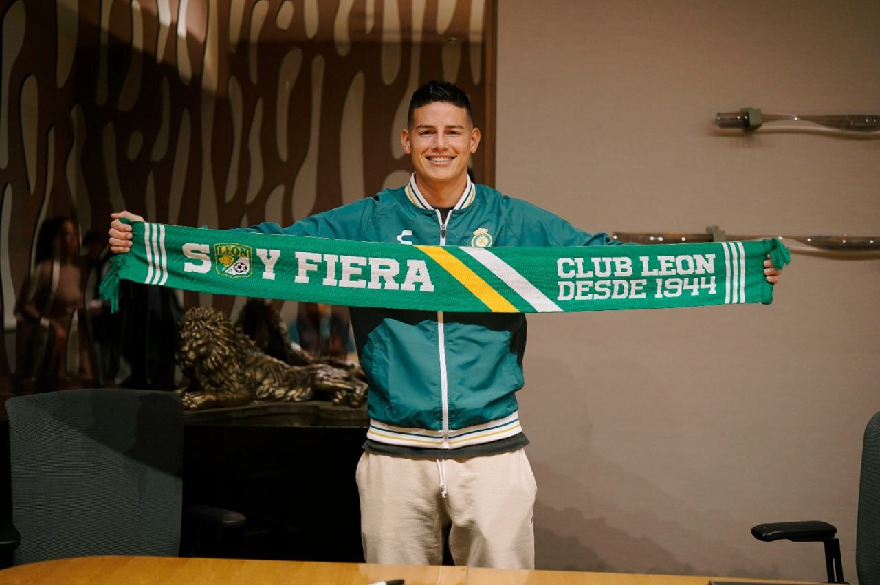 ¡Ya es oficial! Llega James Rodríguez a Club León 