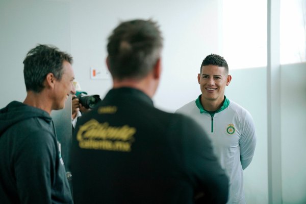 'Influyó el Mundial de Clubes para venir al León' confirma James Rodríguez en su presentación con el equipo 