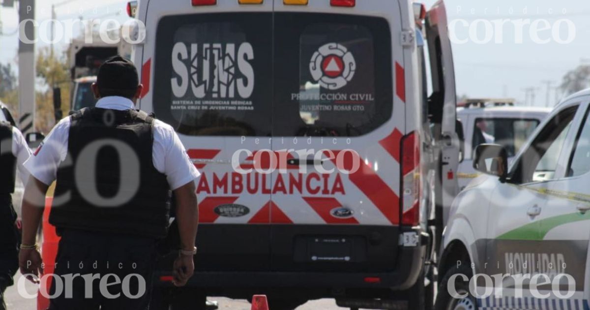 Mueren motociclistas tras ser arrollados por un camión en Juventino Rosas 