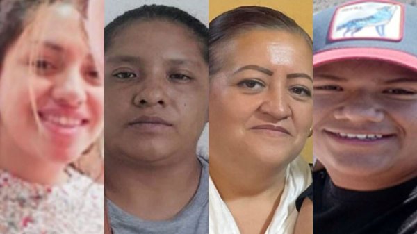 Buscan a Alexis, Ma. de la Luz, Ana Cecilia y Pamela Janette, desaparecidos en Guanajuato