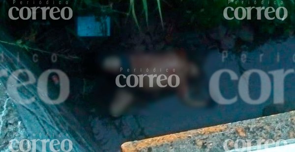 Encuentran cadáver en canal de aguas residuales