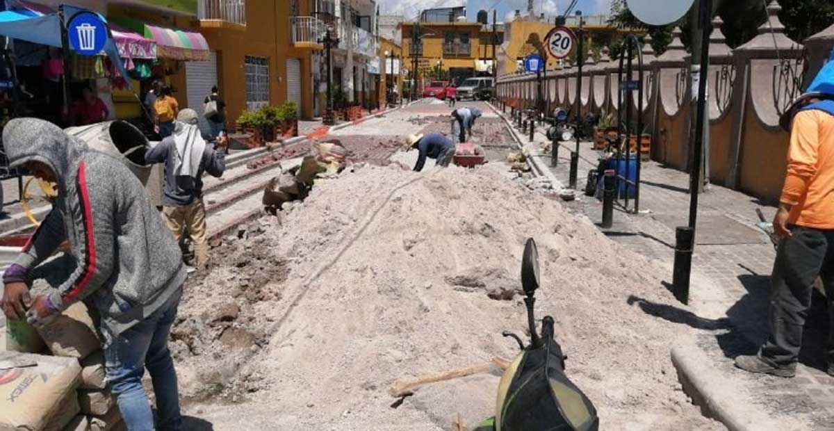 Comerciantes, desesperados por cierre de centro histórico por rehabilitación