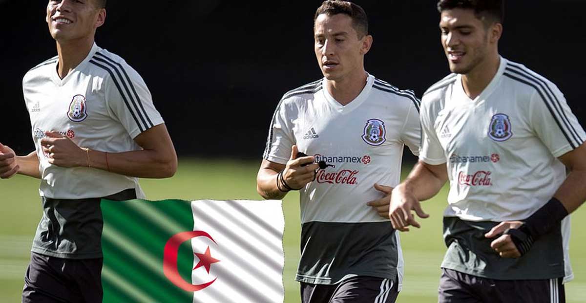 México se medirá contra Argelia