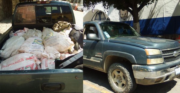 Detienen a cinco personas por robar minerales en la Capital