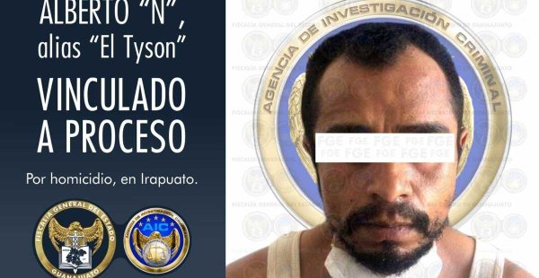 Vinculan a proceso a ‘El Tyson’ por homicidio