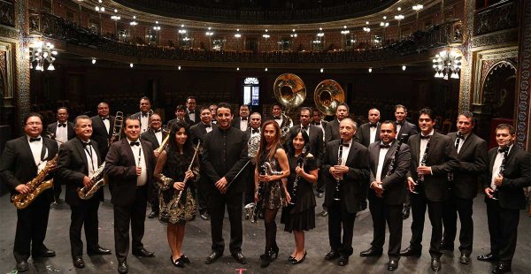 Regresa a los escenarios la Banda de Música del Estado