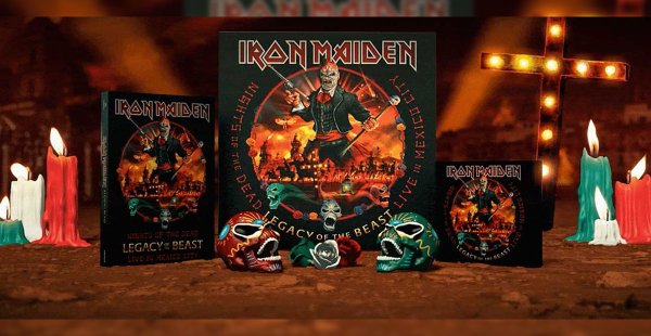 ¡Iron Maiden lanzará un álbum de sus conciertos en México!