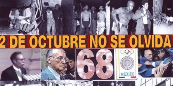 A 52 años de la Matanza de Tlatelolco ¡EL 2 DE OCTUBRE NO SE OLVIDA!