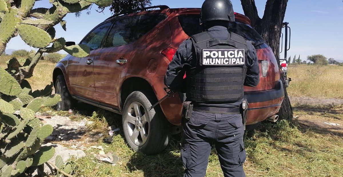 Policía Municipal de Celaya recupera 9 vehículos robados, hay 3 detenidos