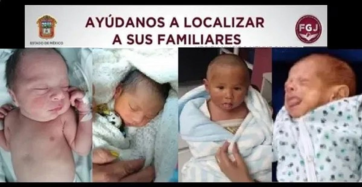 En menos de dos semanas, cuatro bebés recién nacidos son abandonados en Estado de México