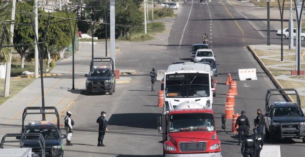 Policía Municipal y GN refuerzan seguridad de salmantinos mediante operativo