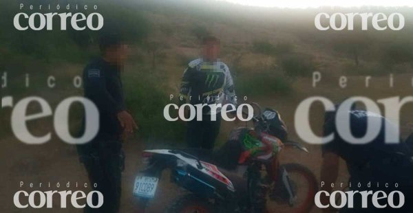 Rescatan a joven motociclista que se había extraviado en la capital