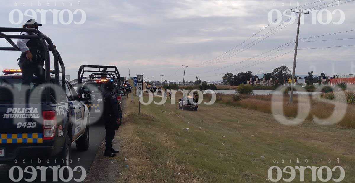 Sujetos disparan contra policías y huyen dejando abandonada su camioneta