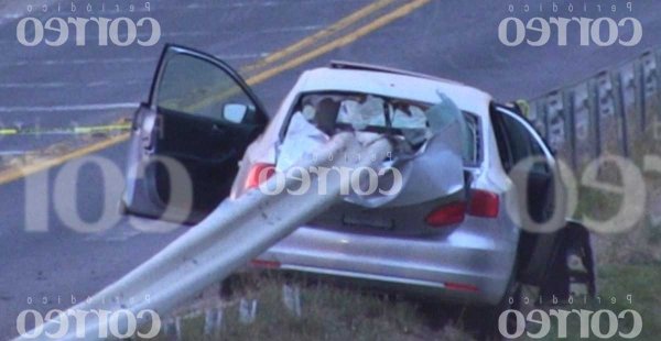 Aparatoso accidente vial deja a dos personas muertas en Dolores Hidalgo